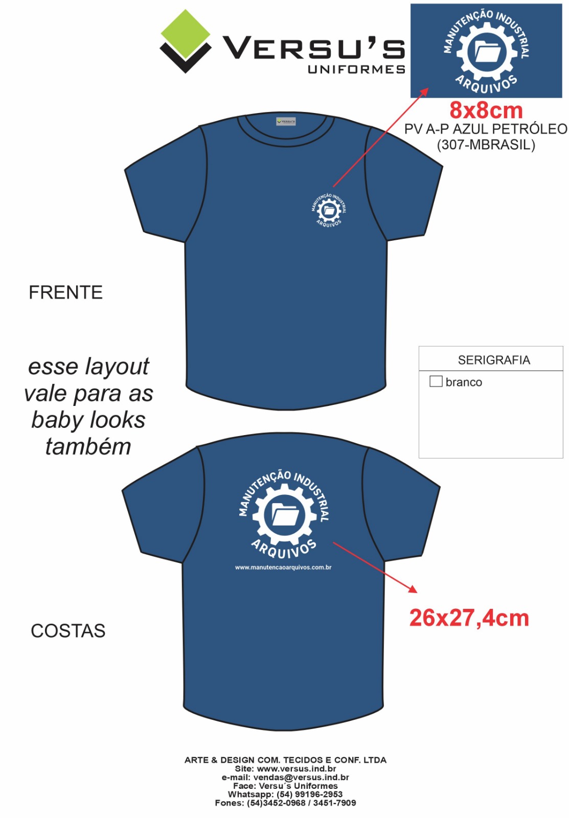 Camiseta Oficial 3D